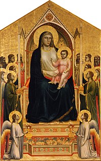 Madonna Ognissanti de la Uffizi.