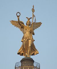 Het standbeeld van Victoria