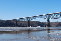 El puente desde el lado de Poughkeepsie