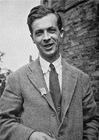 Julian Huxley als Fellow van New College, Oxford 1922