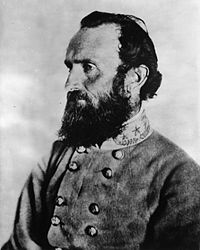 Fotografia del generale Jackson scattata in una fattoria della contea di Spotsylvania il 26 aprile 1863
