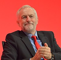 Corbyn a una riunione del Partito del lavoro a Liverpool, settembre 2016