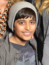 El actor adolescente Karan Brar  