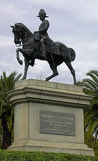 林利斯哥侯爵的雕像，林利斯哥大道，墨尔本
