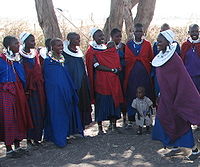 Maasai-vrouwen