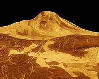 Vênus - céu visto da superfície