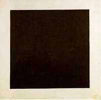 Schwarzes Quadrat , Malewitsch 1915
