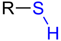 Všeobecný vzorec pre tiol