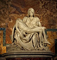 De Piëta van Michelangelo  
