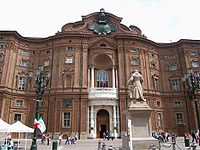 Het Palazzo Carignano in Turijn.