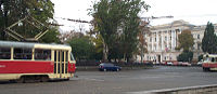 Odesa tram.  