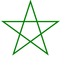 un pentagrama
