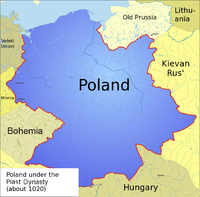 Polsko kolem roku 1020  