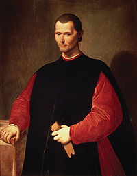 Um retrato de Macchiavelli, de Santi di Tito