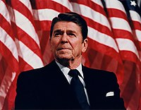 Reagan in Minneapolis, Minnesota, 1982