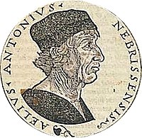 Portrait of Antonio de Nebrija
