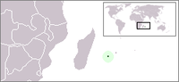Réunion (východně od Madagaskaru a Afriky)
