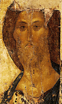 Christ by Andrei Rublyov, beginning of the 15th century