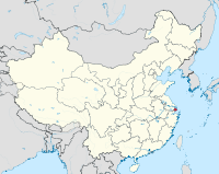 A localização de Xangai na China
