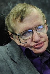 Hawking in 2013  