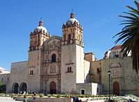 Kathedraal van Santo Domingo, in Oaxaca de Juárez  
