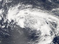 9月7日，作为特大型热带风暴的佛罗伦萨