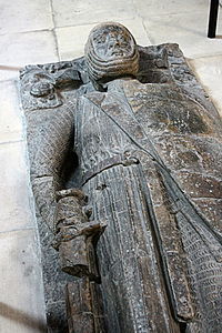 Efígie sobre o túmulo de William Marshal na Temple Church, Londres
