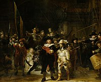 De Nachtwacht, door Rembrandt