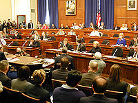 Vergadering van het House Financial Services Committee  