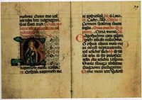 Chorwacka Księga Modlitewna 1380-1400.