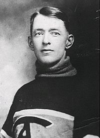 Georges Vézina circa 1919-21. Ha condotto i canadesi ai primi due campionati della Stanley Cup.