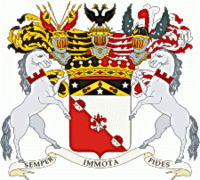 Das Wappen der Familie Woronzow.
