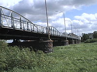 Een brug gemaakt van ijzer