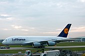 Lufthansa Airbus A380 Frankfurt am Main