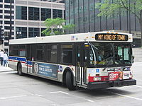 Een CTA-bus  