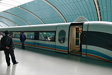 "Maglev" trein in Shanghai
