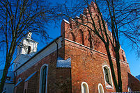 San Nicola è la più antica chiesa sopravvissuta in Lituania, costruita prima del 1387