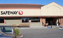Een 21 eeuwse Safeway in Sunnyvale, Californië