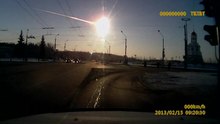 Přehrávání médií Výbuch meteoru, jak je vidět v Kamensku-Uralském