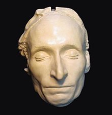 Posmrtná maska Blaise Pascala.