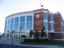Soudní budova okresu Klamath.
