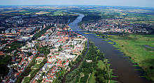 The Oder near Frankfurt (Oder)