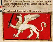 佩鲁贾狮鹫，在中世纪的拉丁文文献中。