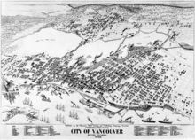 View of Vancouver in 1898