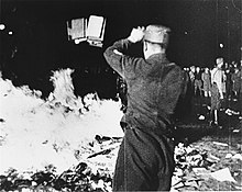 La 10 mai 1933, naziștii au ars 20.000 de cărți despre homosexualitate din biblioteca Institutului pentru cercetări sexuale. De asemenea, au luat liste cu persoanele homosexuale de la Institut pentru a le putea persecuta.  