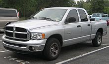 2002-2005 Dodge Ram Quad cab (kabina pro posádku)  