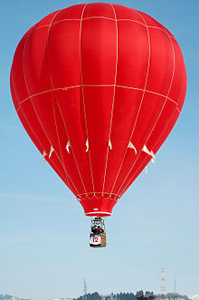 Une montgolfière est une sorte d'avion non motorisé