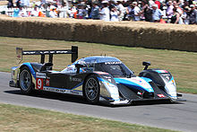 Peugeot 908 HDi FAP at the presentation in Goodwood 2009