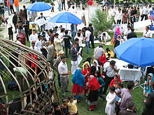 Festival afghánské mládeže 2011 v Baburových zahradách v Kábulu