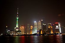 Pudong on New Year's Eve 2011/2012